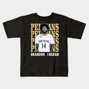 New Orleans Pelicans Brandon Ingram 14 Kids T-Shirt